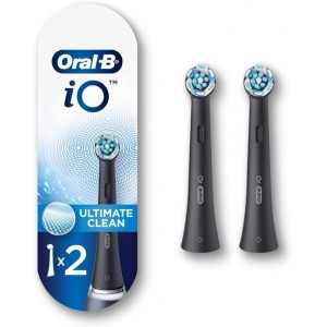 Diş fırçası başlığı ORAL-B iO RB CB-2 Ultimate Clean Black Brush Set