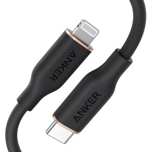Anker PowerLine III Flow USB-C to Lightning 1.8m Cable Black (A8663H11)
