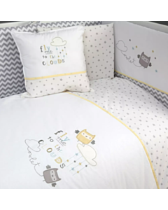 Funnababy комплект постельного белья Owlet / 8699243895676