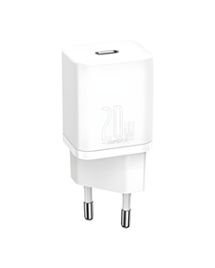 Адаптер Baseus Super SI 20W 1C Quick Charger White (CCSUP-B02)