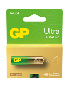 Батарея GP Ultra Alkaline 1,5V 15AU21-SB4