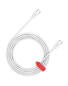 Кабель Canyon CC60AB C-C 60W Braided 2M White / CND-CC60AB20W