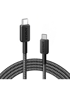Кабель Anker 322 USB-C to USB-C A81F5 Black