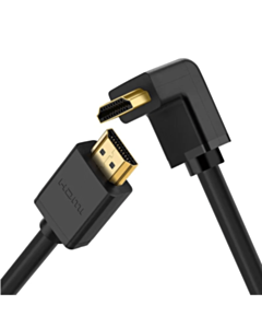 Naqil Ugreen HDMI 4K Male to Male 90 Degree 2m HD103_10173 Black
