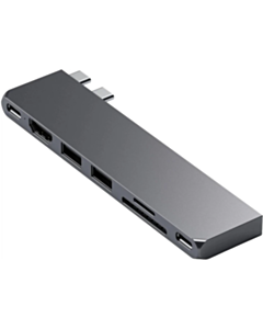 USB-хаб Satechi Slim Pro USB Type-C ST-HUCPHSM Space Gray
