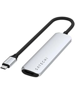 USB Hub Satechi 4in1 USB Type-C 4K ST-P4SS Silver