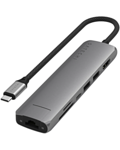 USB Hub Satechi 7in1 USB Type-C ST-P7SM Space Grey