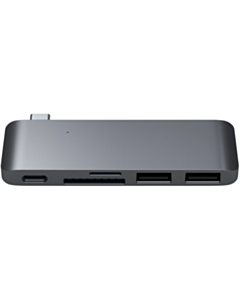 USB Hub Satechi Pass-Through USB Type-C ST-TCUPM Space Gray