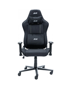 Gaming Chair 2E Bushido Lite Fabric 2D-Armrests 2E-GC-BUS-ESBK Black