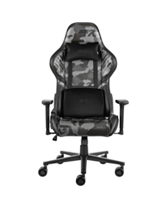 Gaming Chair 2E Hibagon II PU Leather 3D-Armrests 2E-GC-HIB-BK  Black Military Green