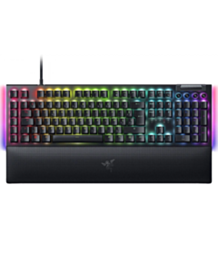 Клавиатура Razer Mechanical Blackwidow V4 Yellow Switch USB-A EN-RU RGB RZ03-04692500-R3R1 Black