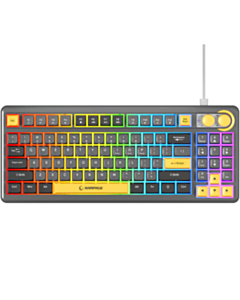 Игровая клавиатура Rampage Cyclone Gray, Black, Yellow