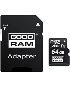 Yaddaş kartı Goodram 64 GB Class 10 UHS-I M1AA-0640R12 / 5908267930151