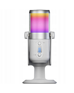 Oyun mikrofonu Rampage Diyez RGB White