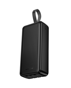 Power Bank Borofone Clever BJ79B 50000 мАч Integrated Cable Black