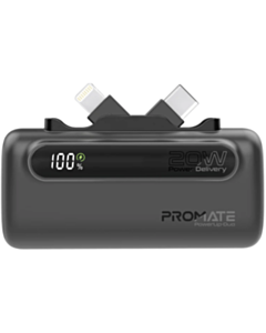 Power Bank Promate PowerUp-Duo 5000 мАч Black