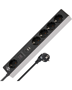 Удлинитель Brennenstuhl USB Type-C PD 5 Way 1159780615