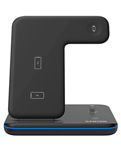 Canyon Wireless Charger WS-302 15w 3in1 Black CNS-WCS302B
