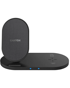 Canyon Wireless Charger WS-202 2in1 Black CNS-WCS202B