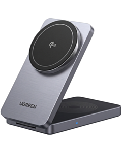 Ugreen Wireless Charger 2 in 1 W706_45023 Gray