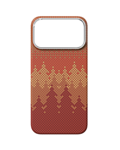Qoruyucu örtük Comma iPhone 17 Pro Woven Series Magnetic 6942297136892 Pinery Forest