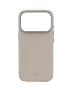 Qoruyucu örtük Magssory iPhone 17 Pro Eco-Leather CLT044 Ivory