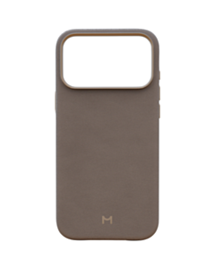 Qoruyucu örtük Magssory iPhone 17 Pro Max Eco-Leather CLT045 Latte