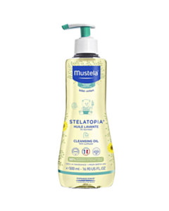 Детское очищающее масло Mustela 500 ml 3504105034313