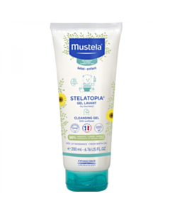 Uşaq təmizləmə geli Mustela 200 ml 3504105033620