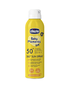 Uşaqlar üçün günəşdən qoruyucu sprey Chicco 360 Baby Moments SPF50 150 ml 00012076000000