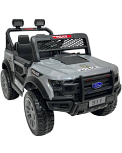 Elektromobil Jeep Police 6015 Grey