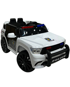 Elektromobil Jeep Police 3323 White