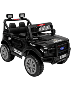 Elektromobil Jeep Police 6015 Black