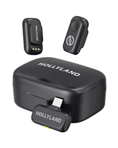 Blogger mikrofonu Hollyland LARK A1 Duo USB Type-C RX + Charging Case