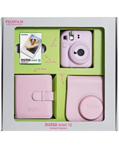 Fujifilm Instax Mini 12 Blossom Pink Bundle Box