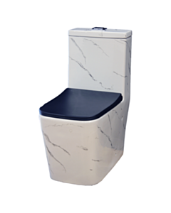 Unitaz Gold Banyo BO906 White Pattern