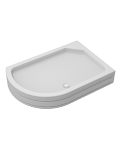 Duş altlığı Lavanna Komfort yarım oval (Sağ) RL500 125*85/sm