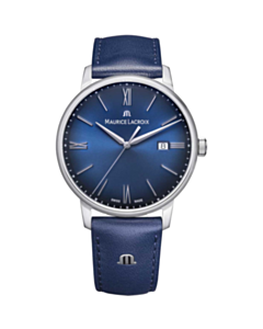 Часы Maurice Lacroix Eliros Date EL1118-SS001-410-4 Blue