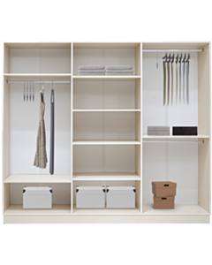 Шкаф Alzzoni Bella (Шестидверный)