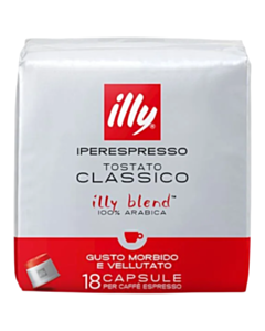Капсулы для кофемашины illy Classico 7990 18 штук
