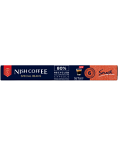 Капсулы для кофемашины Nish Nespresso Smooth 10 штук 8683583873364