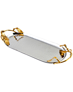 Поднос Jumbo Leaf Oval 40 × 16 см 12223 8681085385767