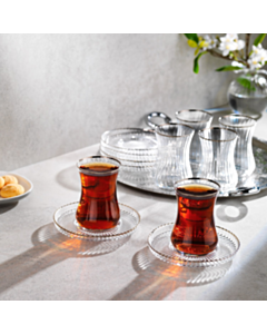 Çay dəsti Schafer Optik 12 parça 8699131900499 (Gümüşü)