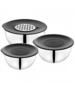 Kasa Schafer Lucas Steel Mixing Bowl 9 parça 8699131751848