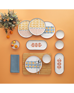 Serviz dəsti Schafer Sunny 10 parça Narıncı 8699131814703