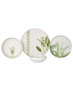 Столовый сервиз Schafer Dolce 24 предмета Зеленый 8699131875940