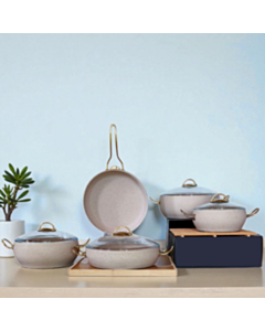 Qazan dəsti Nipmar 9 parça Krem