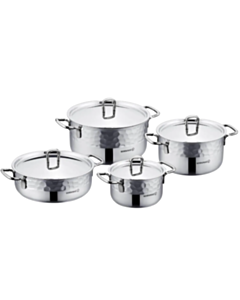 Qazan dəsti Korkmaz Erna 8 parça Inox A1963-1