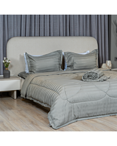 Одеяло + комплект постельного белья Cehizçi Laura Grand (H-4) Серый