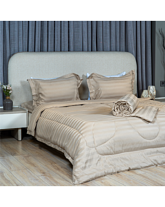 Одеяло + комплект постельного белья Cehizçi Laura Grand (H-4) Бежевый